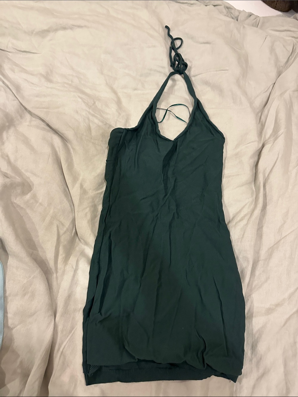 Lioness knit halter dress
